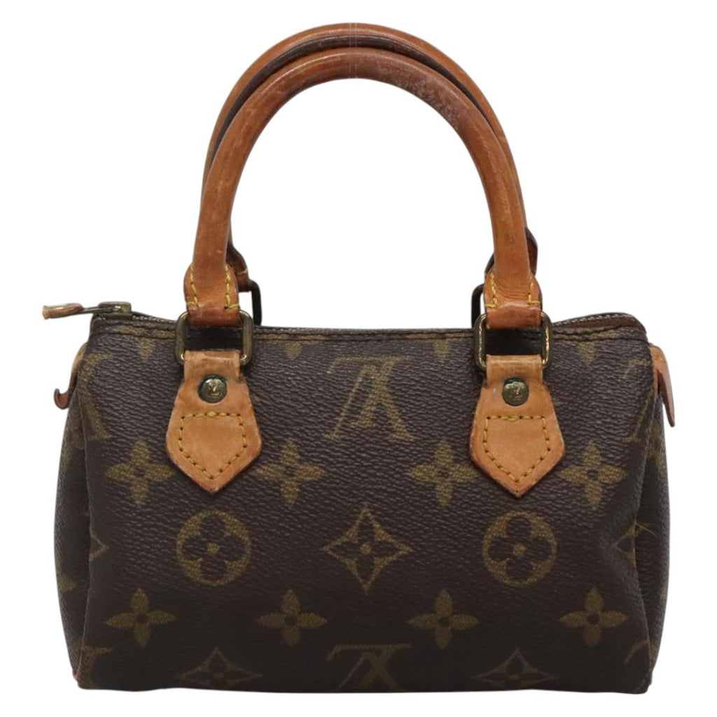 LOUIS VUITTON Monogram Mini Speedy Hand Bag M41534 LV BA4906