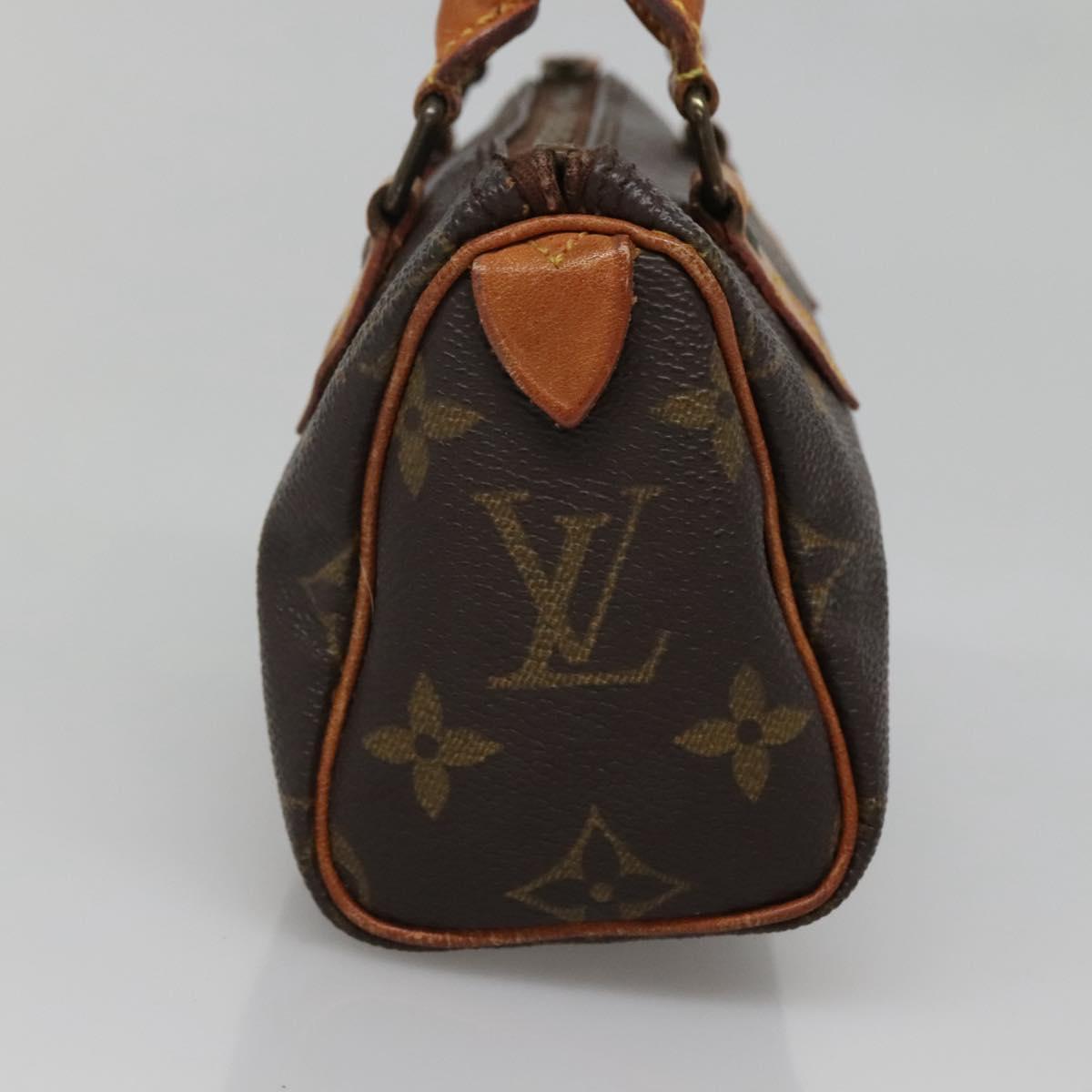 LOUIS VUITTON Monogram Mini Speedy Hand Bag M41534 LV BA4906