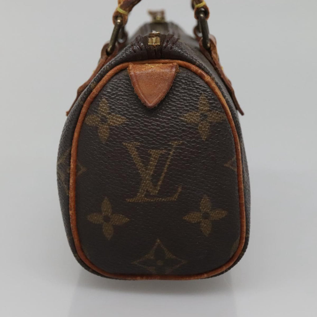 LOUIS VUITTON Monogram Mini Speedy Hand Bag M41534 LV BA5067
