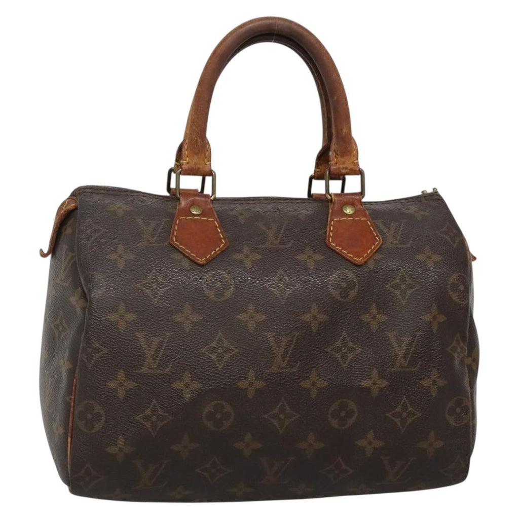 LOUIS VUITTON Monogram Speedy 25 Hand Bag M41528 LV BA5199
