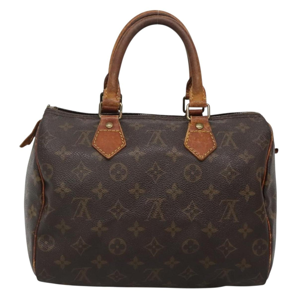 LOUIS VUITTON Monogram Speedy 25 Hand Bag M41528 LV BA5199
