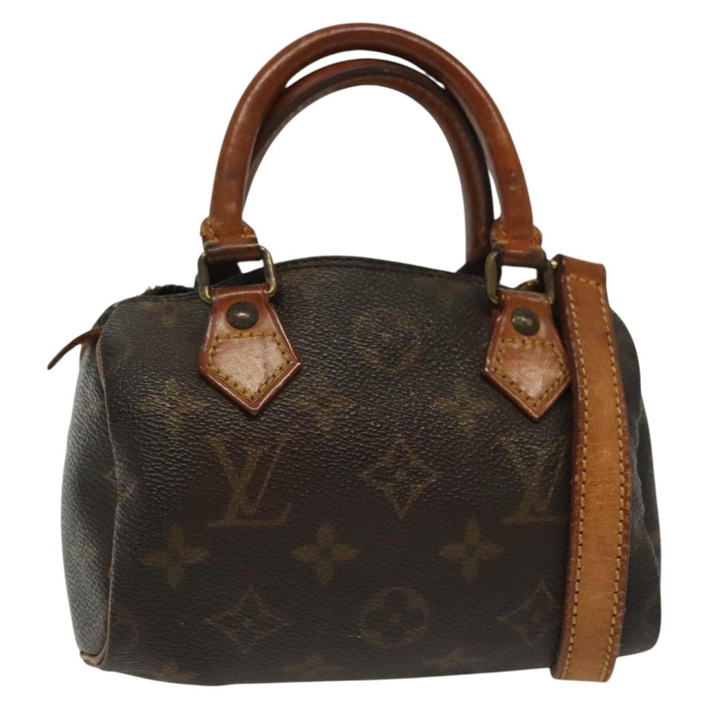LOUIS VUITTON Monogram Mini Speedy Hand Bag Vintage M41534 LV BA5294