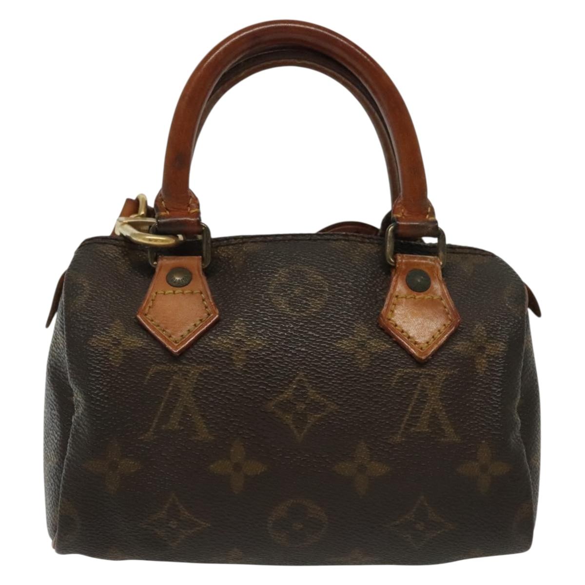 LOUIS VUITTON Monogram Mini Speedy Hand Bag Vintage M41534 LV BA5294