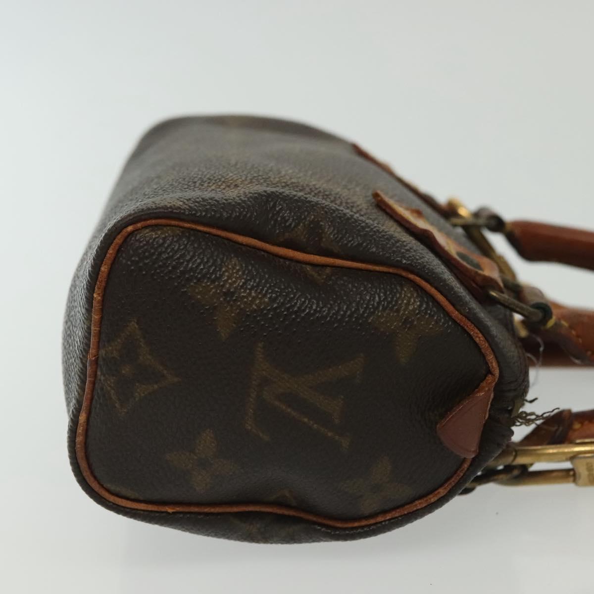LOUIS VUITTON Monogram Mini Speedy Hand Bag Vintage M41534 LV BA5294