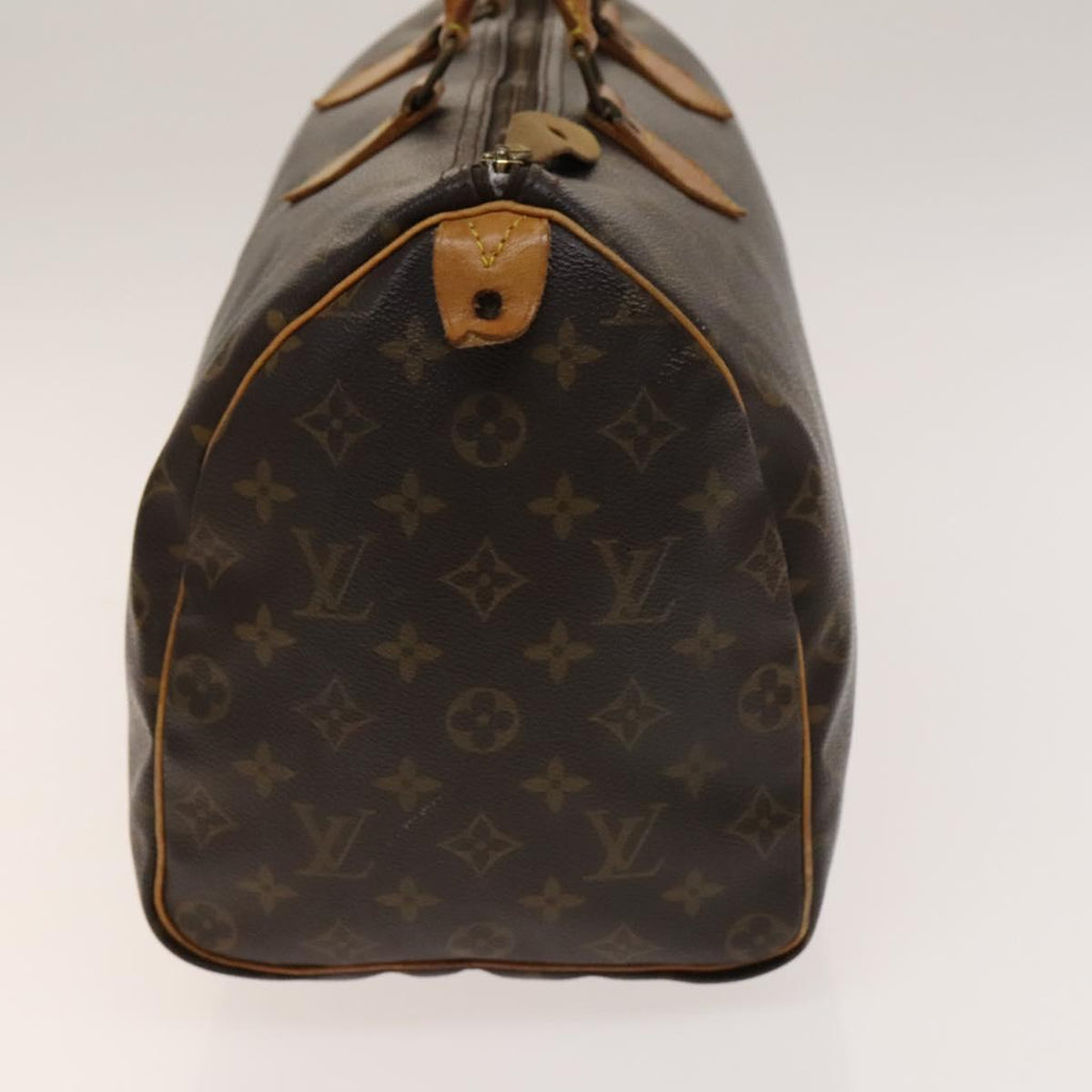LOUIS VUITTON Monogram Speedy 35 Hand Bag M41524 LV BA5522