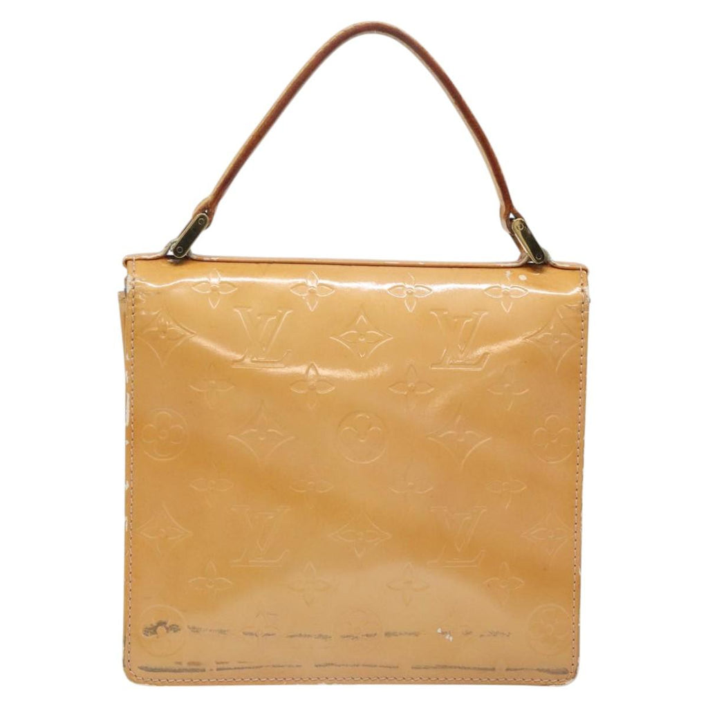 LOUIS VUITTON Vernis Spring Street Hand Bag Marshmallow Pink M91033 BD1853