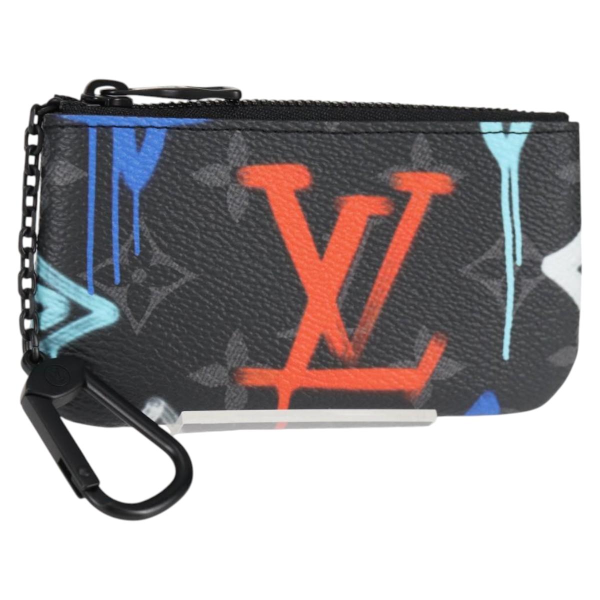 LOUIS VUITTON Eclipse Multicolor Pochette Cles Coin Purse M81795 BD1968AM