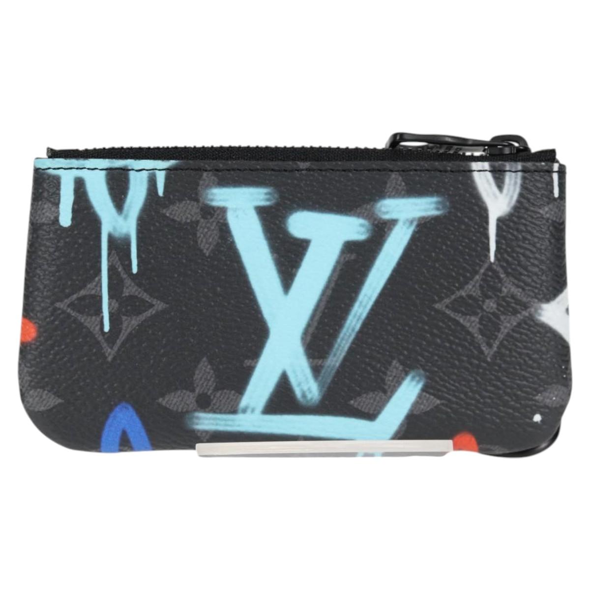 LOUIS VUITTON Eclipse Multicolor Pochette Cles Coin Purse M81795 BD1968AM