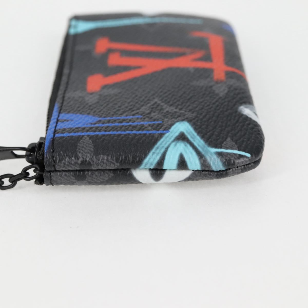 LOUIS VUITTON Eclipse Multicolor Pochette Cles Coin Purse M81795 BD1968AM