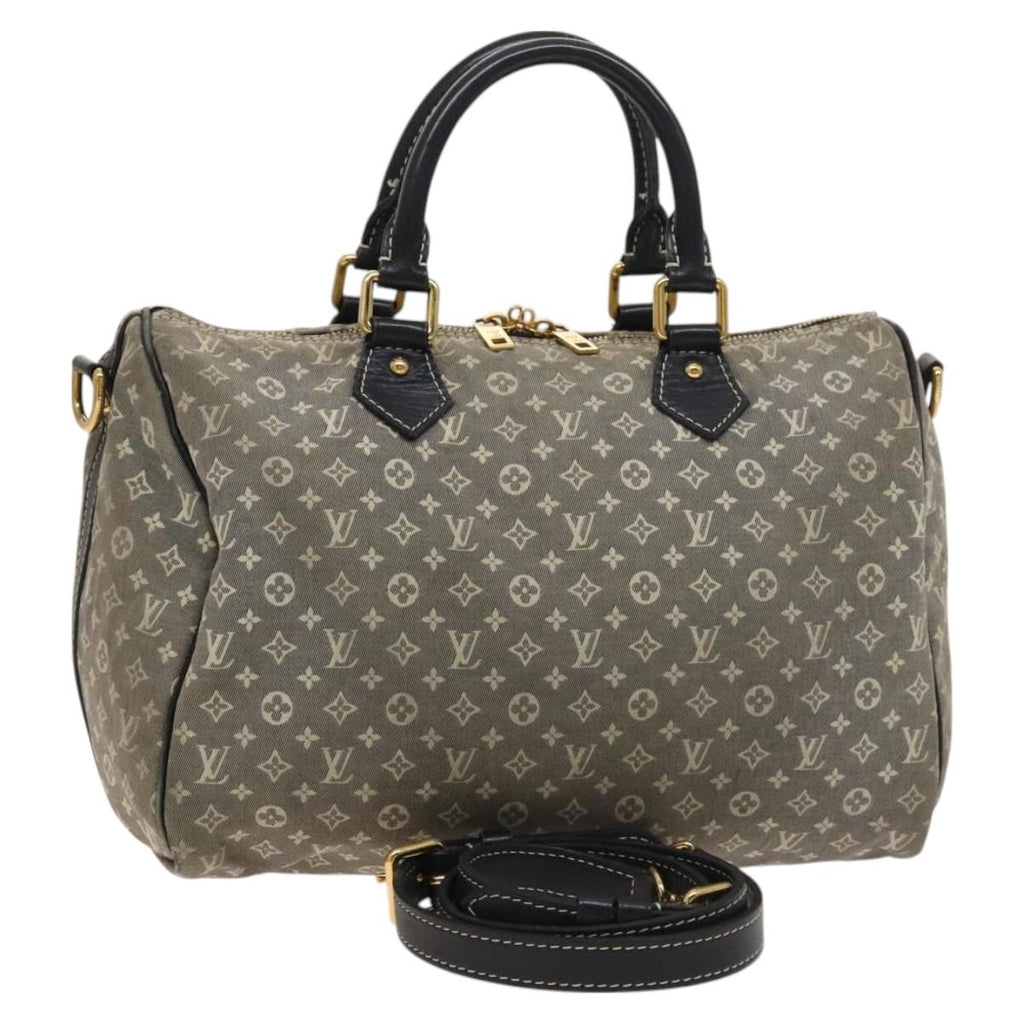 LOUIS VUITTON Monogram Idylle Speedy Bandouliere 30 Bag Gray M56703 BD2051