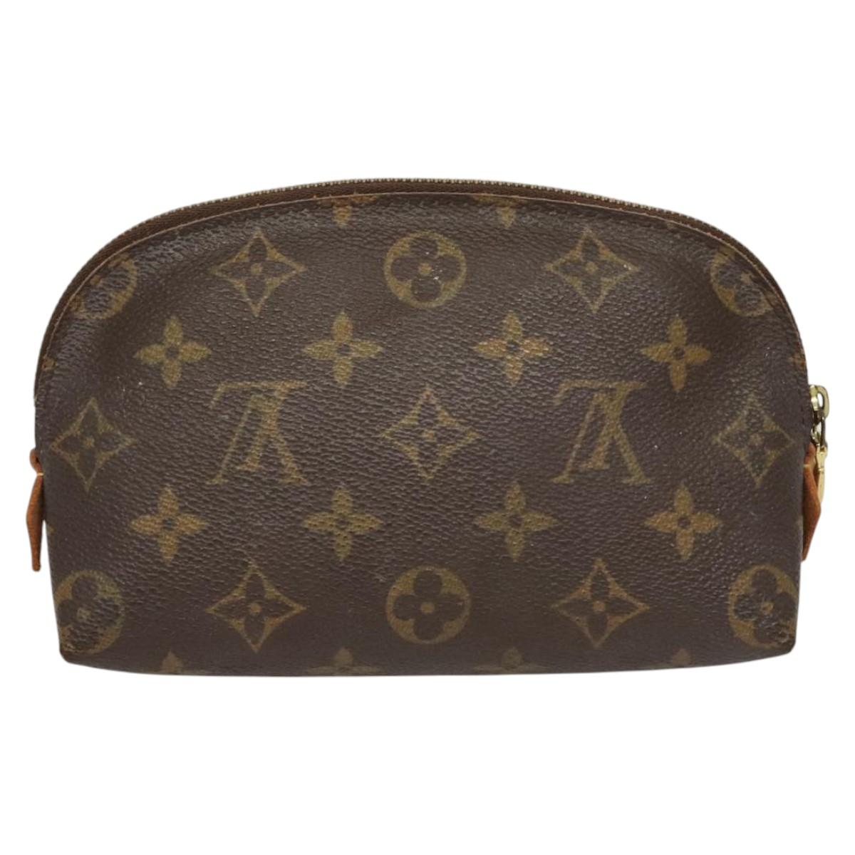LOUIS VUITTON Monogram Pochette Cosmetic PM Pouch M43998 LV BD2055