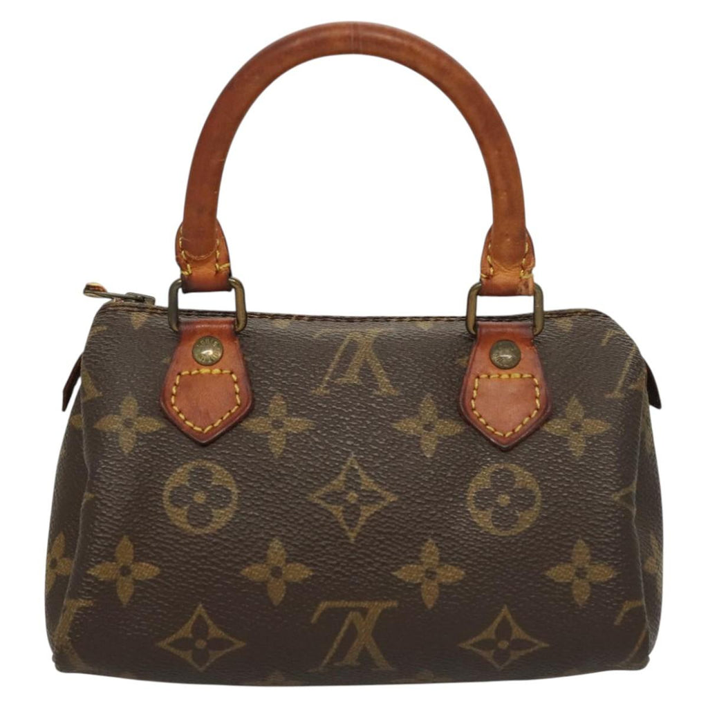 LOUIS VUITTON Monogram Mini Speedy Hand Bag Vintage M41534 LV BD2059