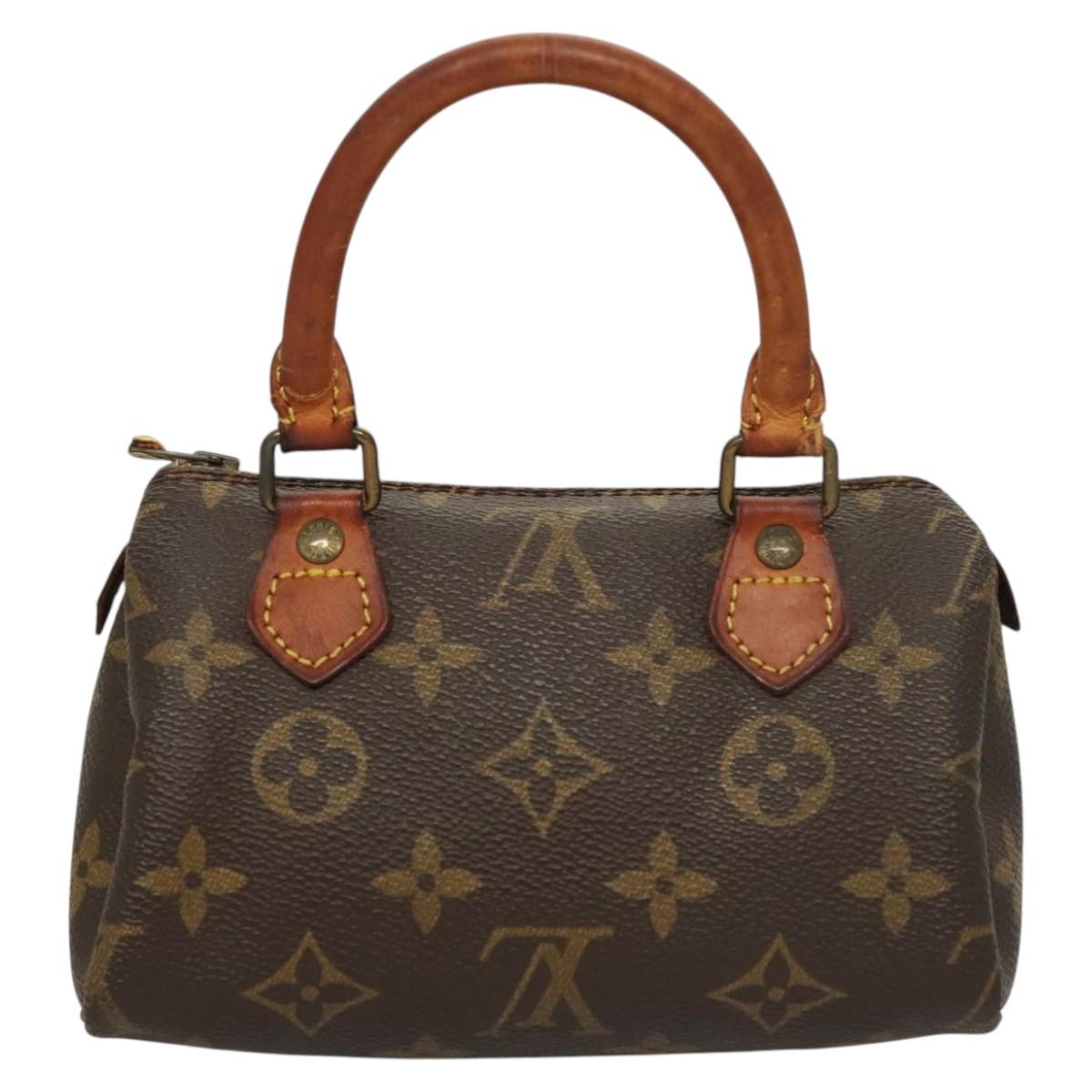 LOUIS VUITTON Monogram Mini Speedy Hand Bag Vintage M41534 LV BD2059