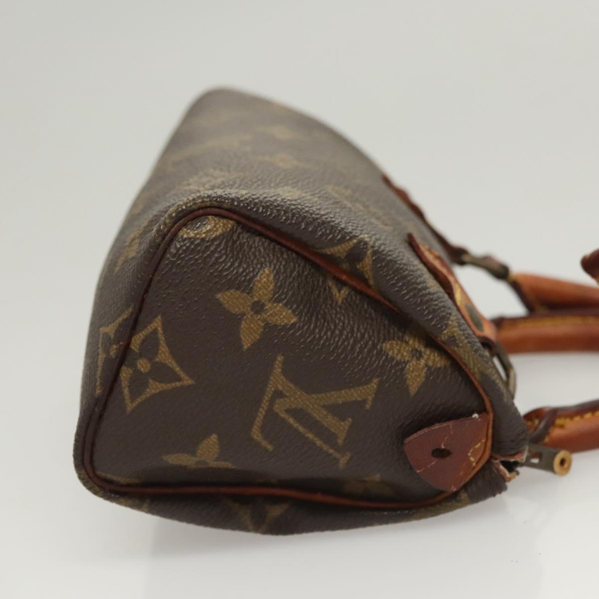 LOUIS VUITTON Monogram Mini Speedy Hand Bag Vintage M41534 LV BD2059