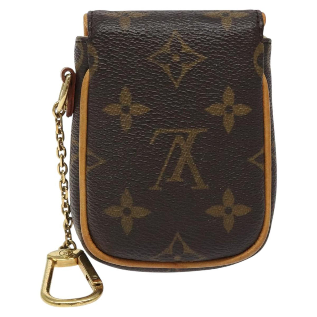 LOUIS VUITTON Monogram Pochette turum Pouch M60020 LV BD2061