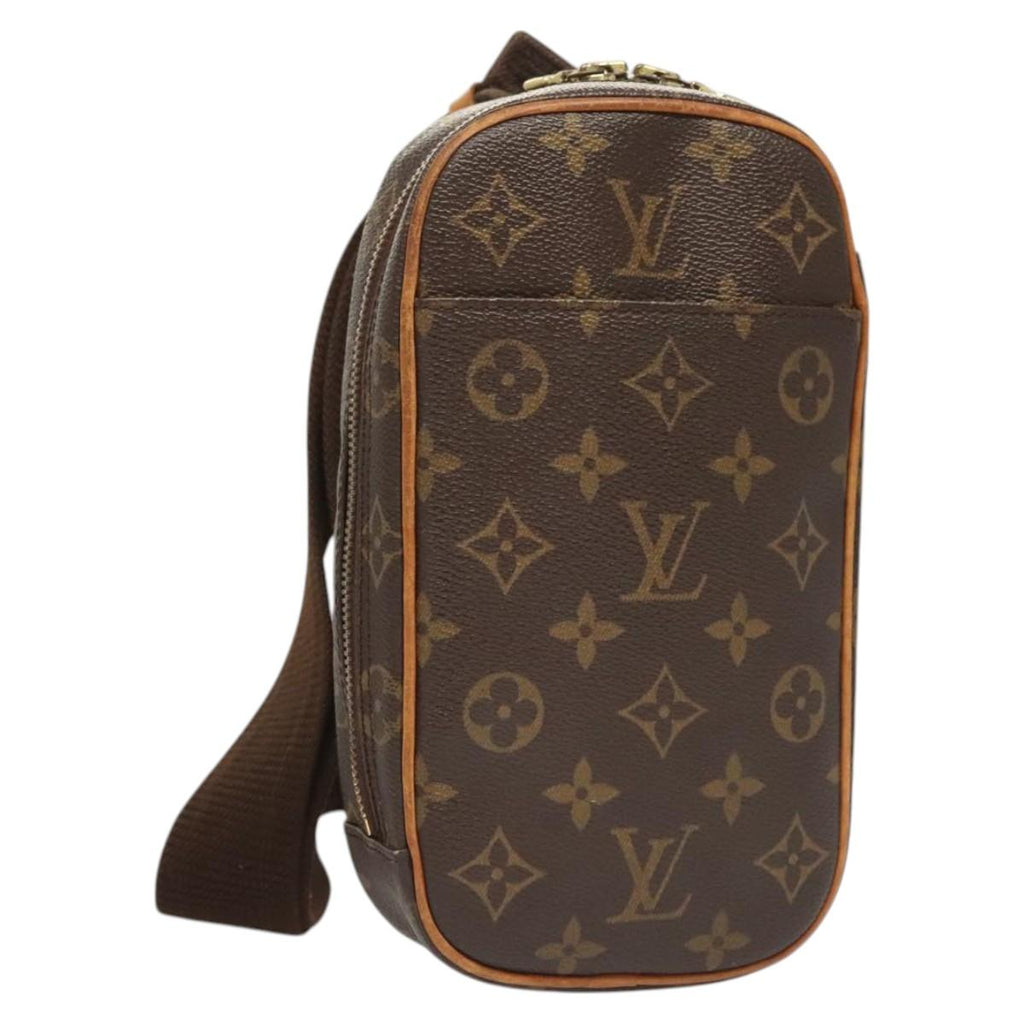 LOUIS VUITTON Monogram Pochette Gange Shoulder Bag M51870 LV BD2223