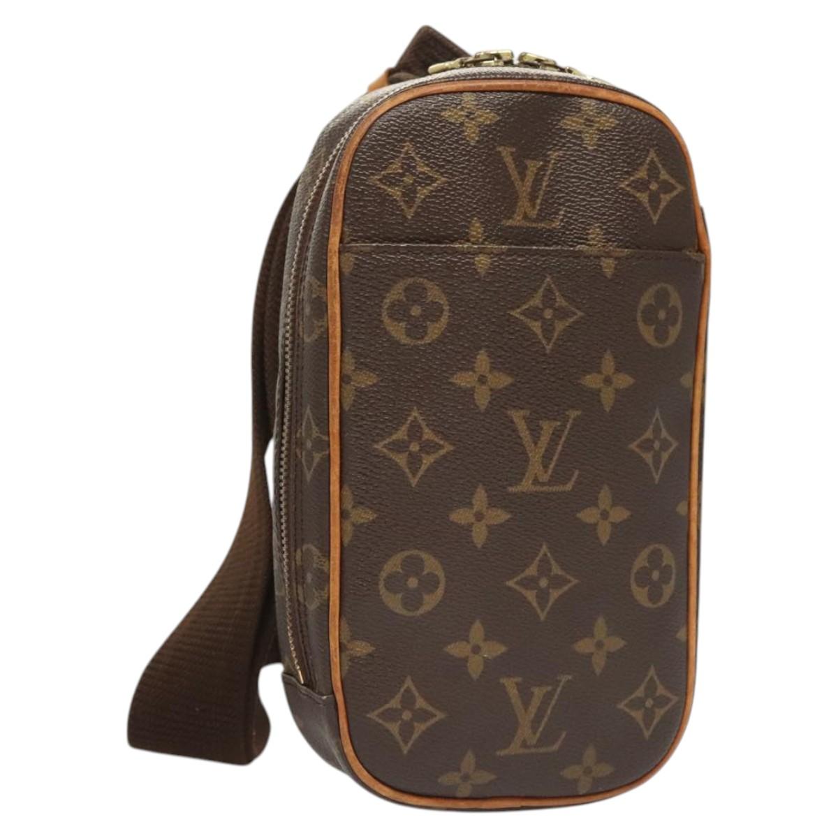 LOUIS VUITTON Monogram Pochette Gange Shoulder Bag M51870 LV BD2223