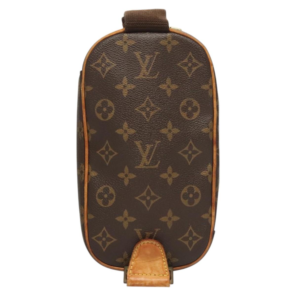 LOUIS VUITTON Monogram Pochette Gange Shoulder Bag M51870 LV BD2223
