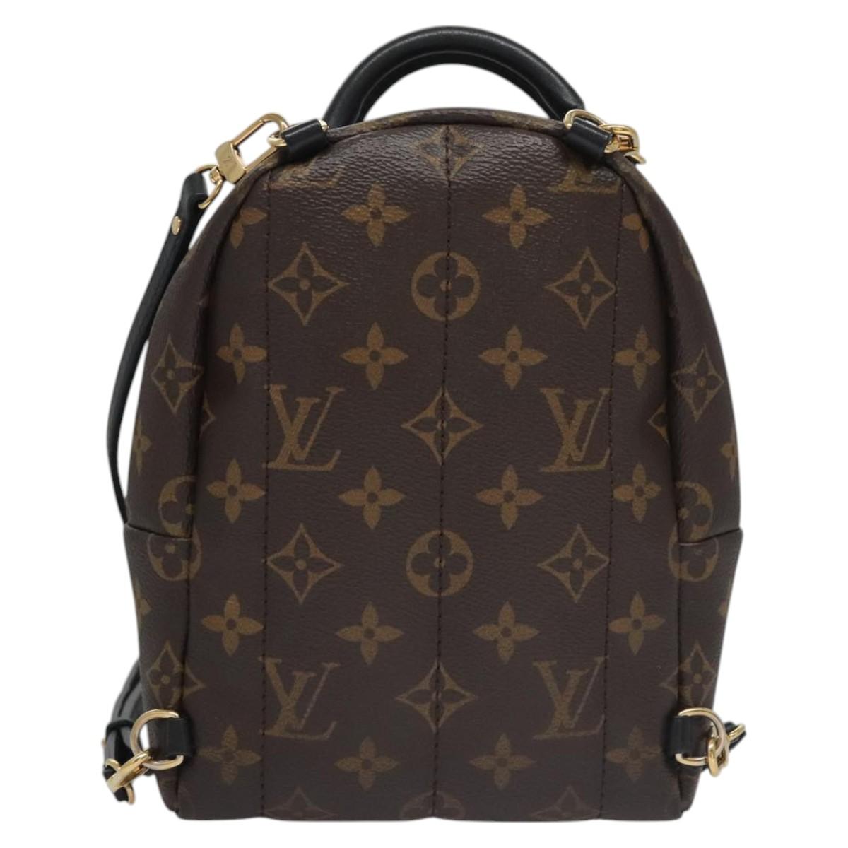 LOUIS VUITTON Monogram Palm Springs MINI Backpack M41562 LV BD314V