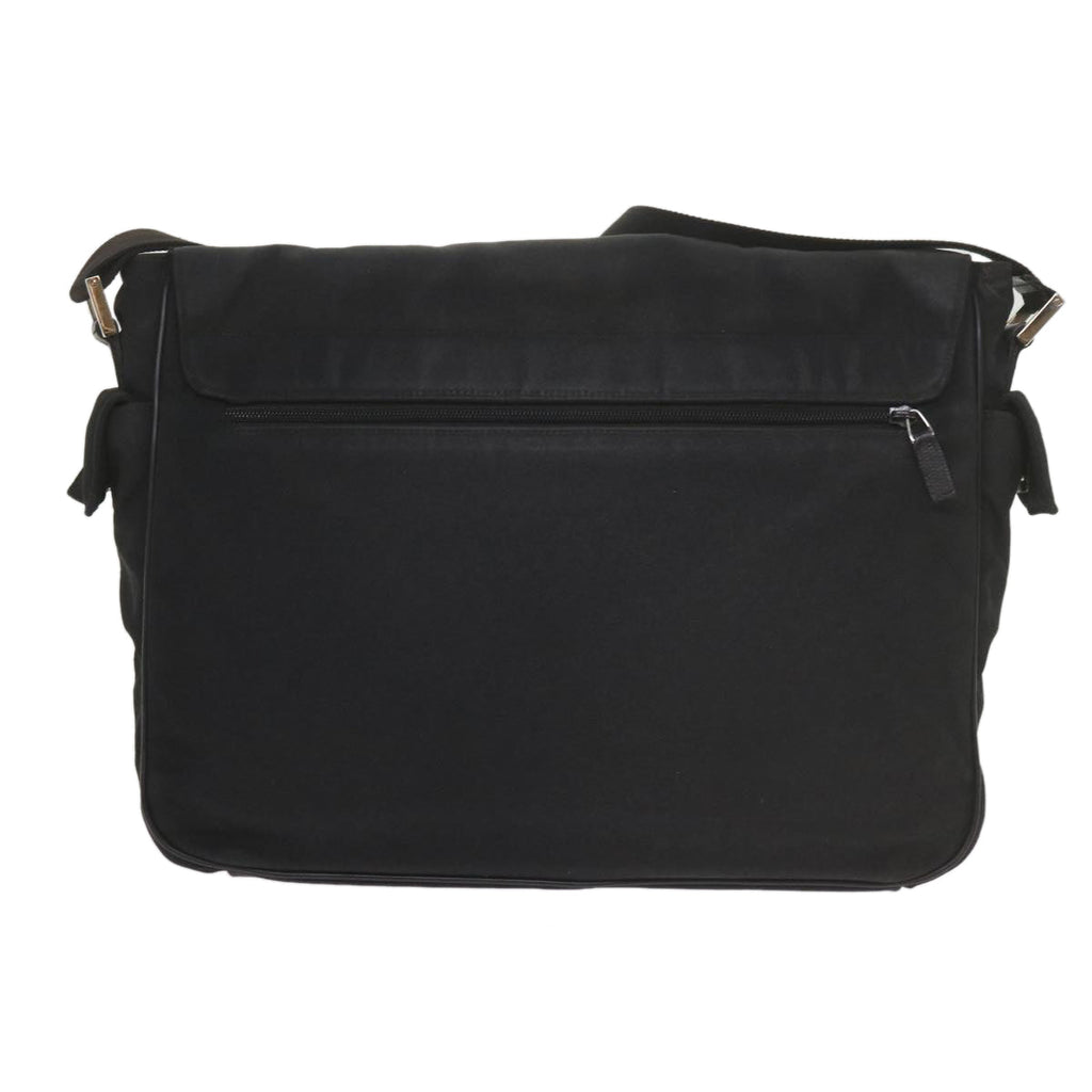 GUCCI Shoulder Bag Nylon Black bs10426