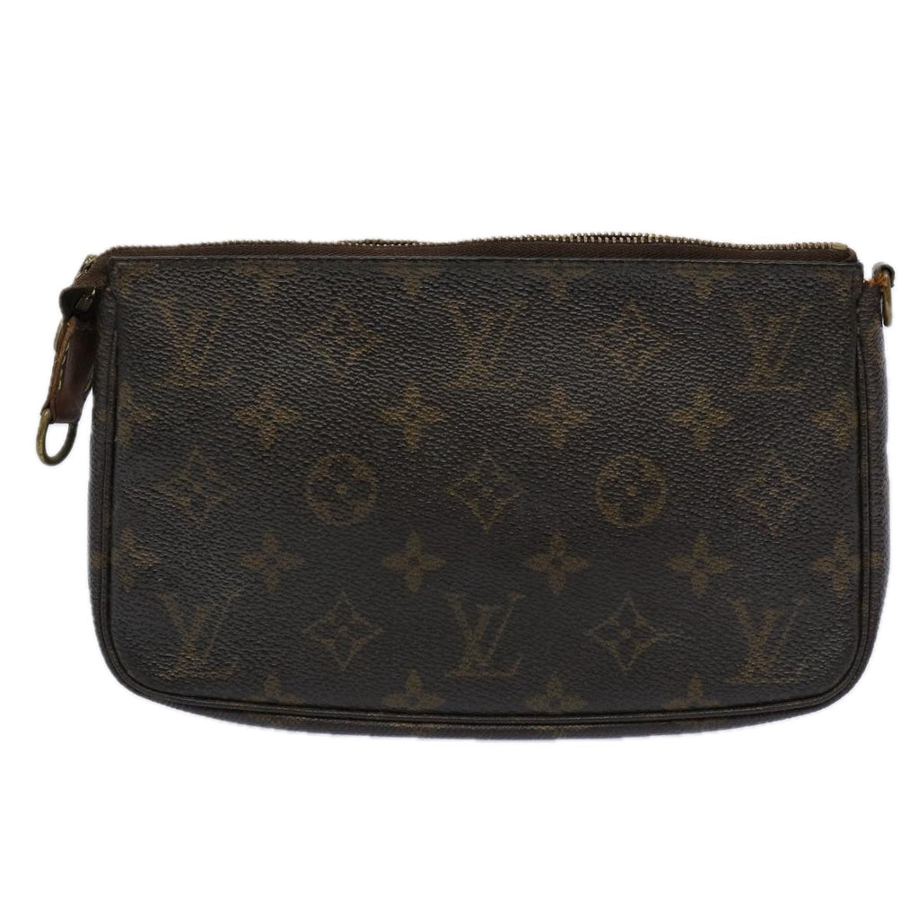 LOUIS VUITTON Monogram Pochette Accessoires Pouch M51980 LV bs10734