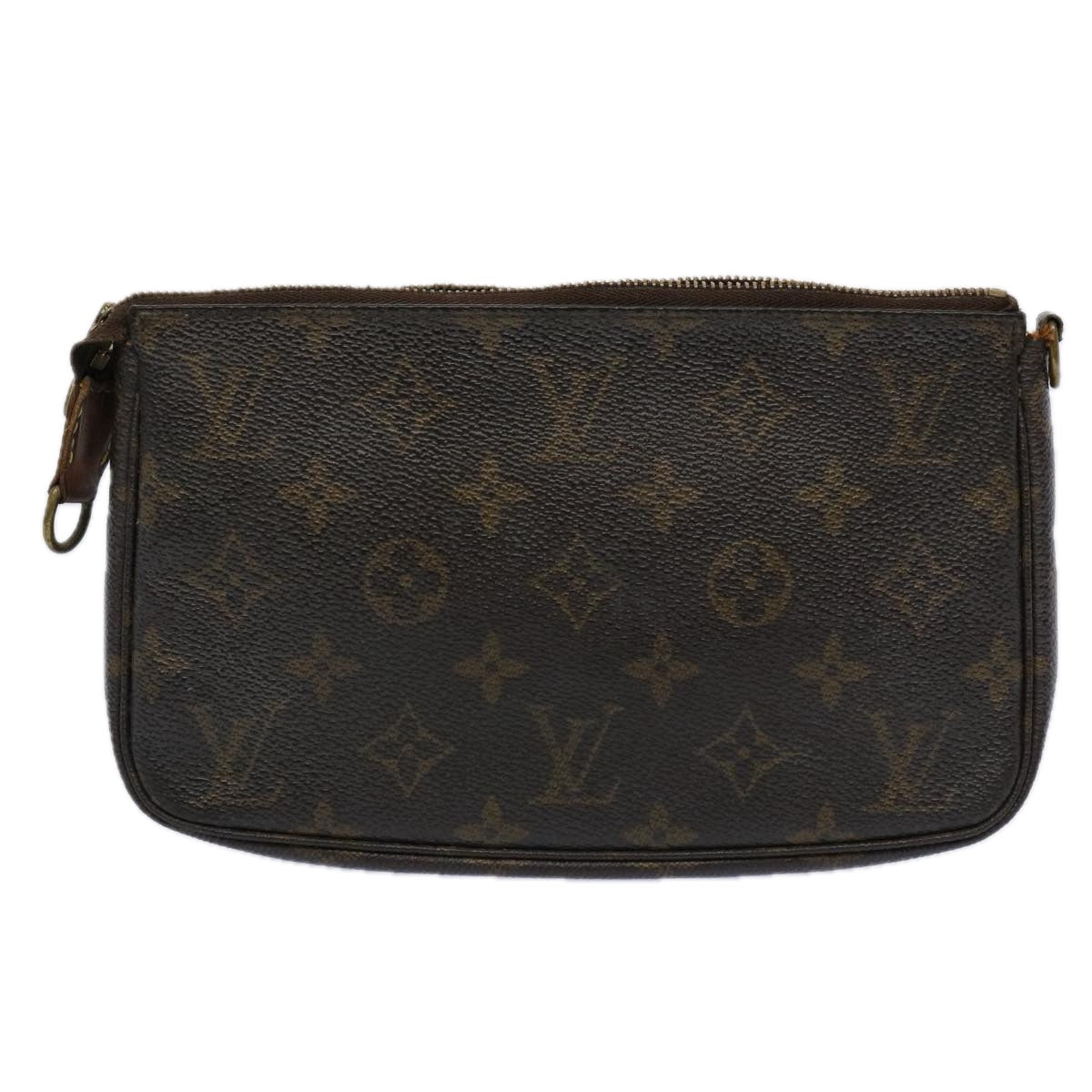 LOUIS VUITTON Monogram Pochette Accessoires Pouch M51980 LV bs10734