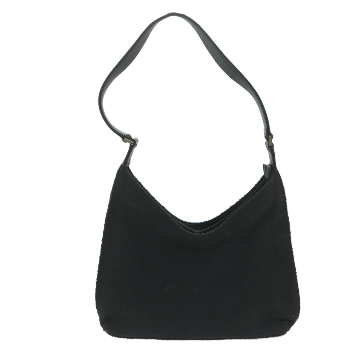 GUCCI Shoulder Bag Canvas Black bs11422