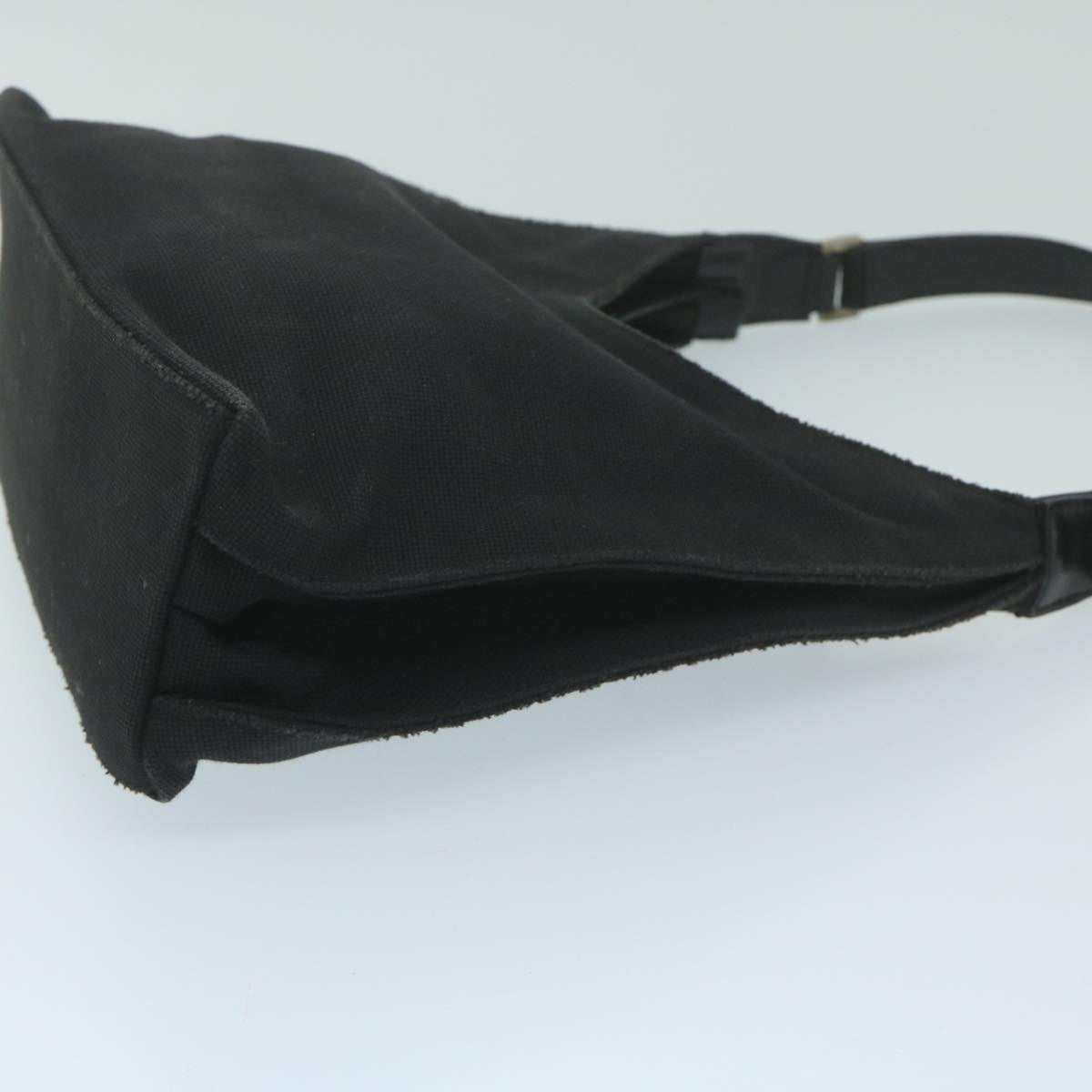 GUCCI Shoulder Bag Canvas Black bs11422