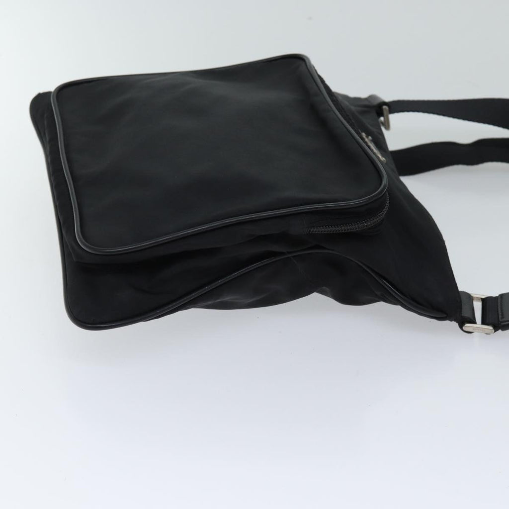 PRADA Shoulder Bag Nylon Black bs13636