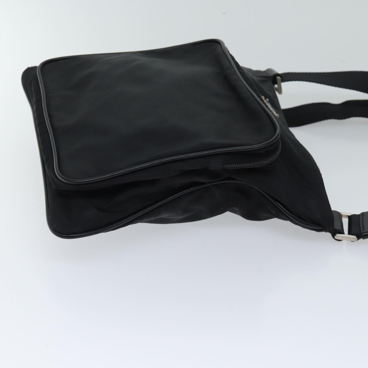 PRADA Shoulder Bag Nylon Black bs13636