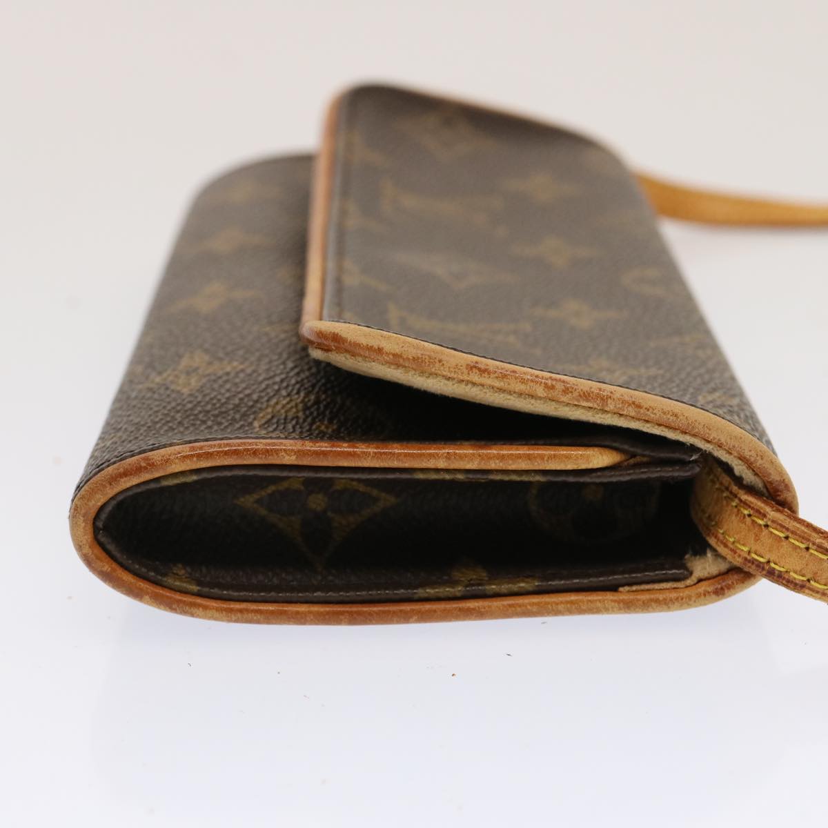 LOUIS VUITTON Monogram Pochette Twin PM Shoulder Bag M51854 LV bs13776