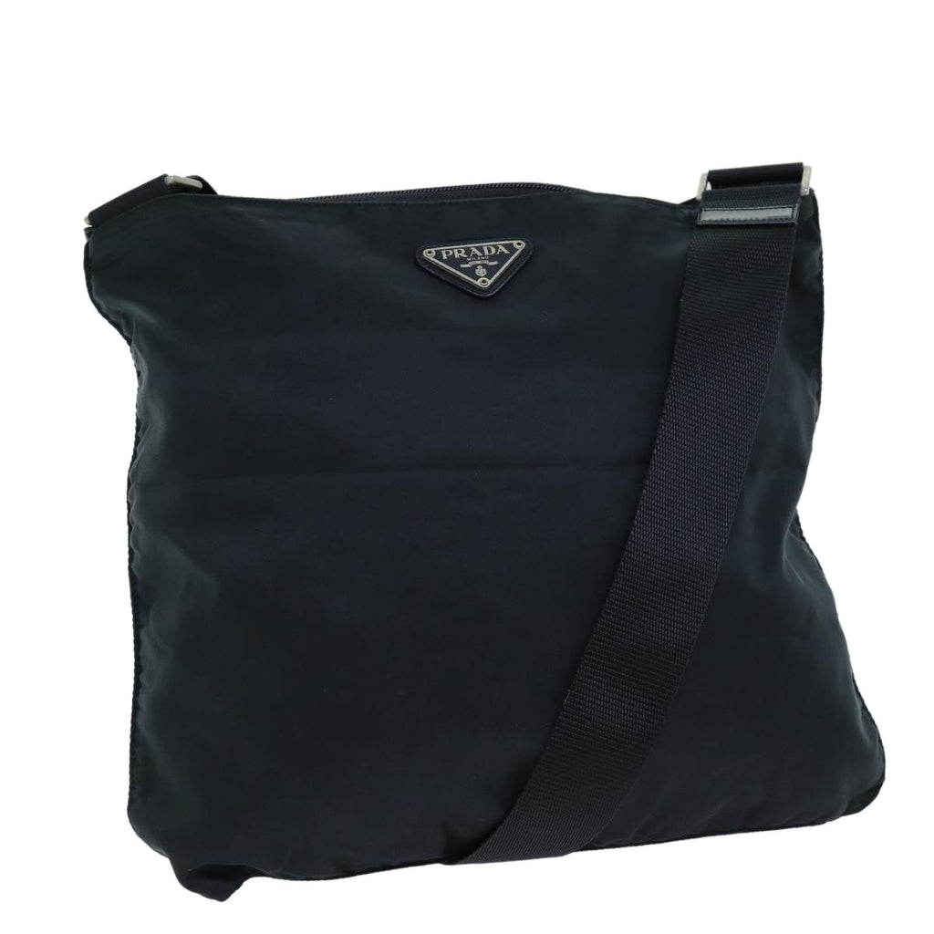 PRADA Shoulder Bag Nylon Black bs13949