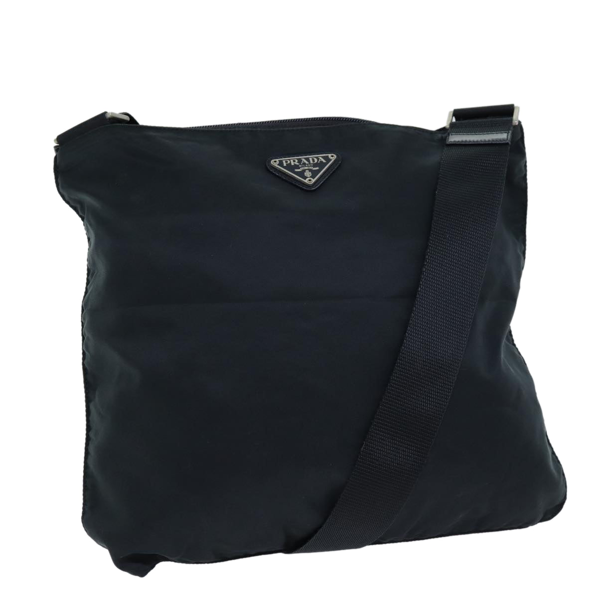 PRADA Shoulder Bag Nylon Black bs13949