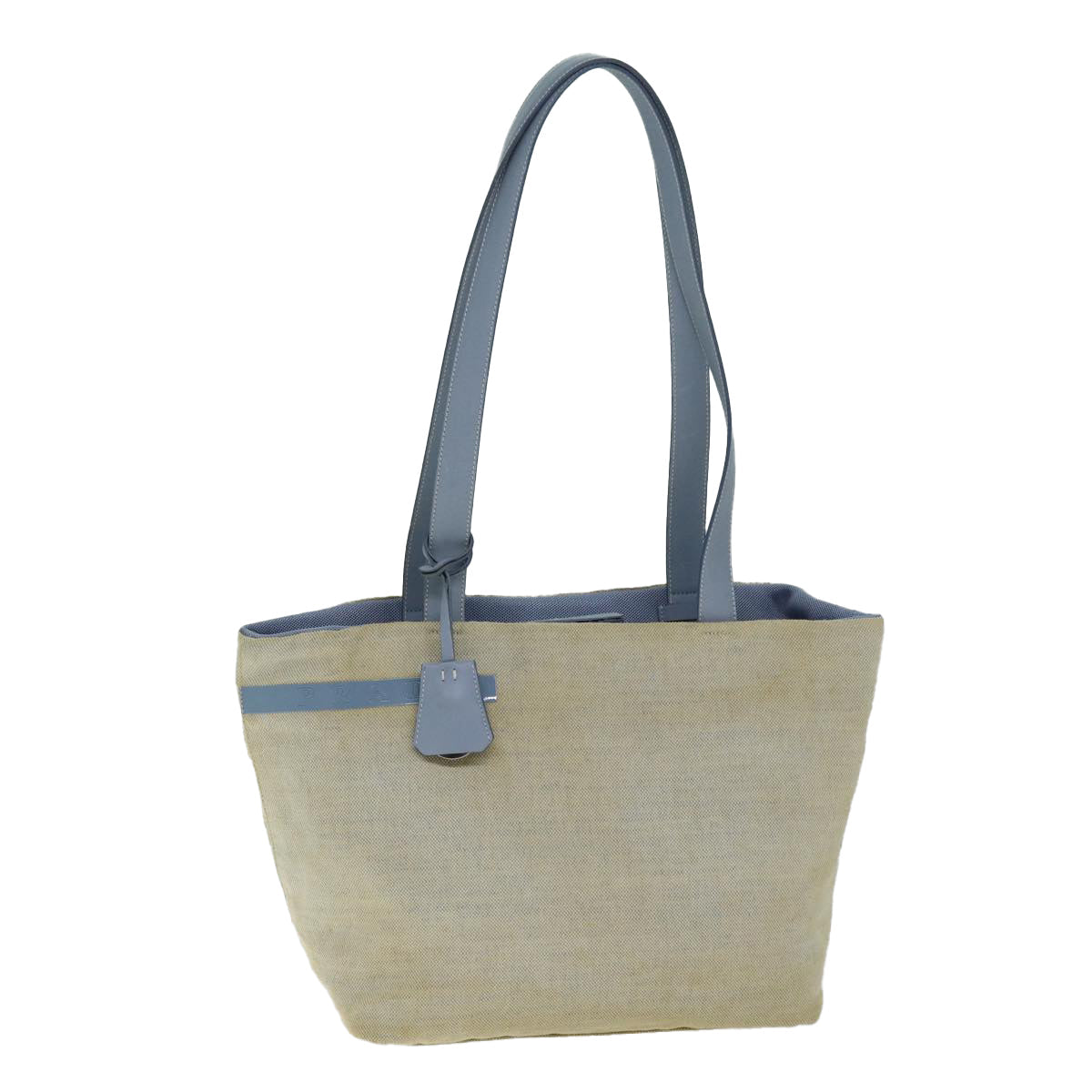 PRADA Sports Tote Bag Canvas Beige bs14541