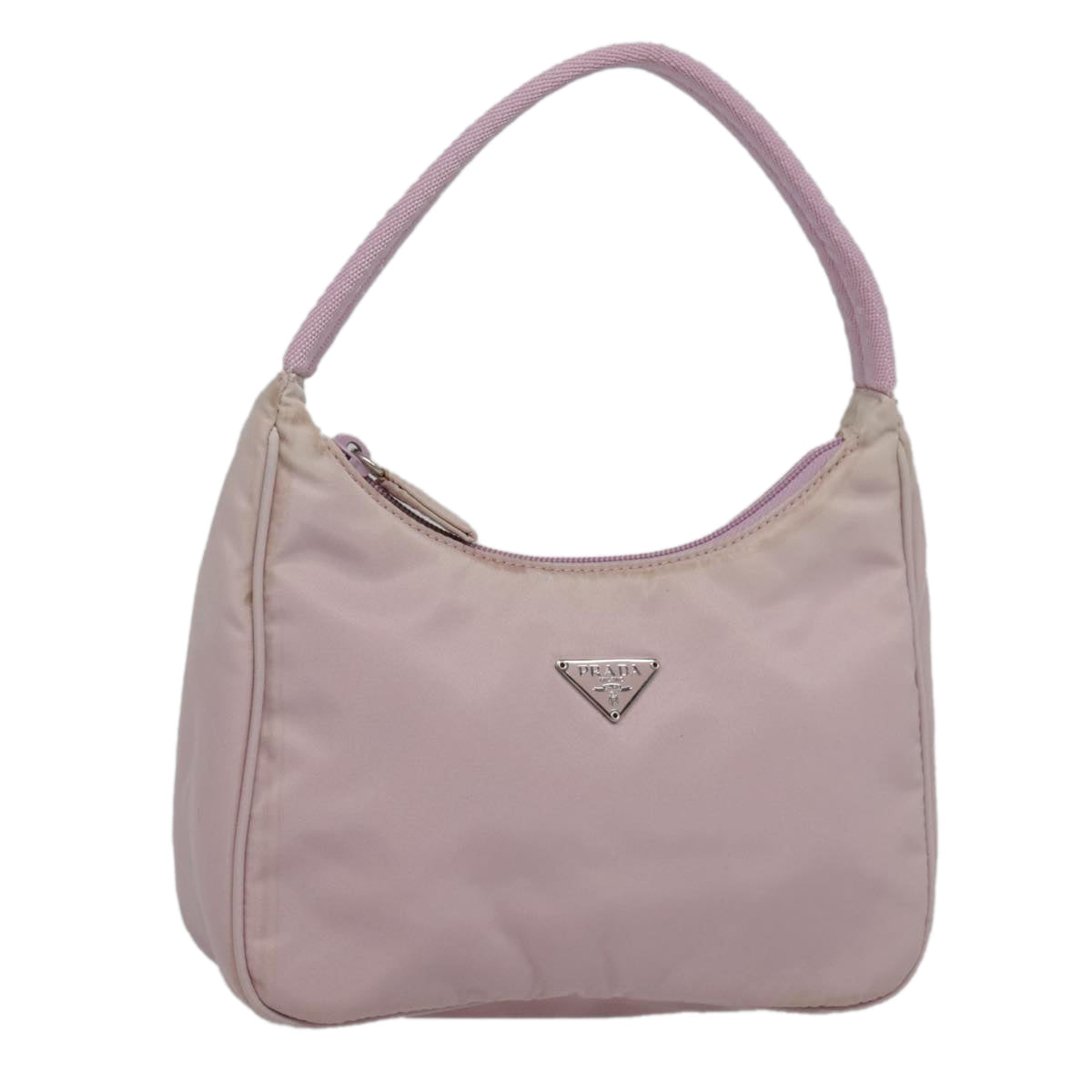 PRADA Mini Hand Bag Nylon Pink bs18406
