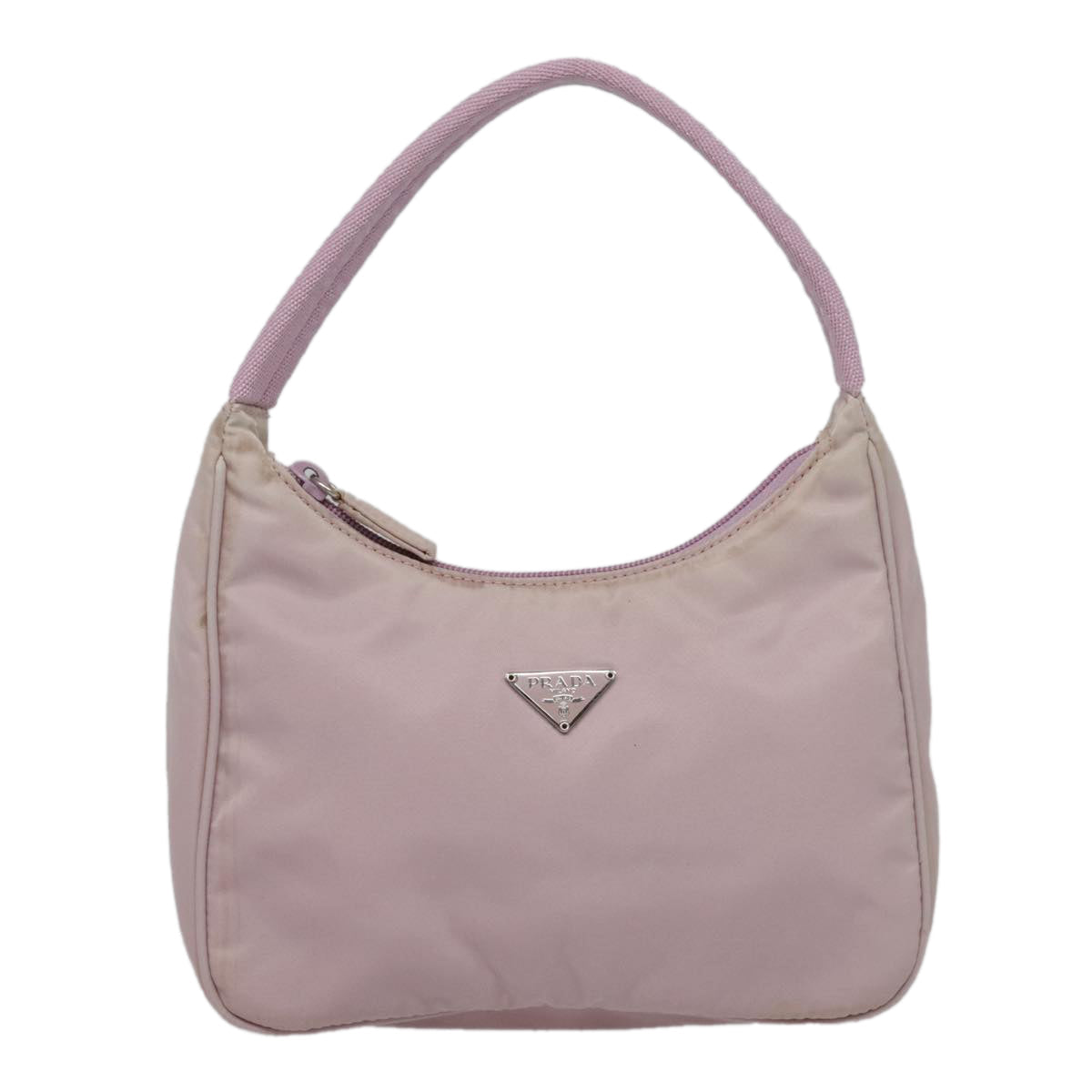PRADA Mini Hand Bag Nylon Pink bs18406