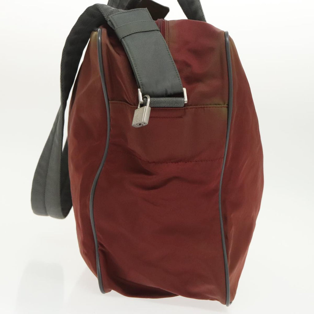 PRADA Sports Boston Bag Nylon Red bs20074