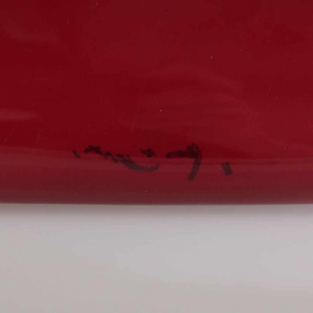 LOUIS VUITTON Pochette Louise EW Bag Patent Rose Andian M94270 LV bs21225V