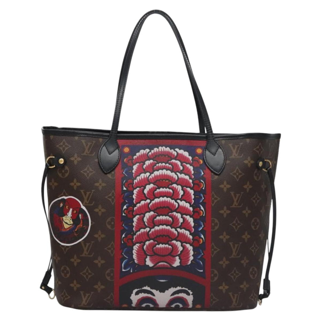 LOUIS VUITTON Monogram Yamamoto Kansai Neverfull MM Bag M43499 LV bs22919AV