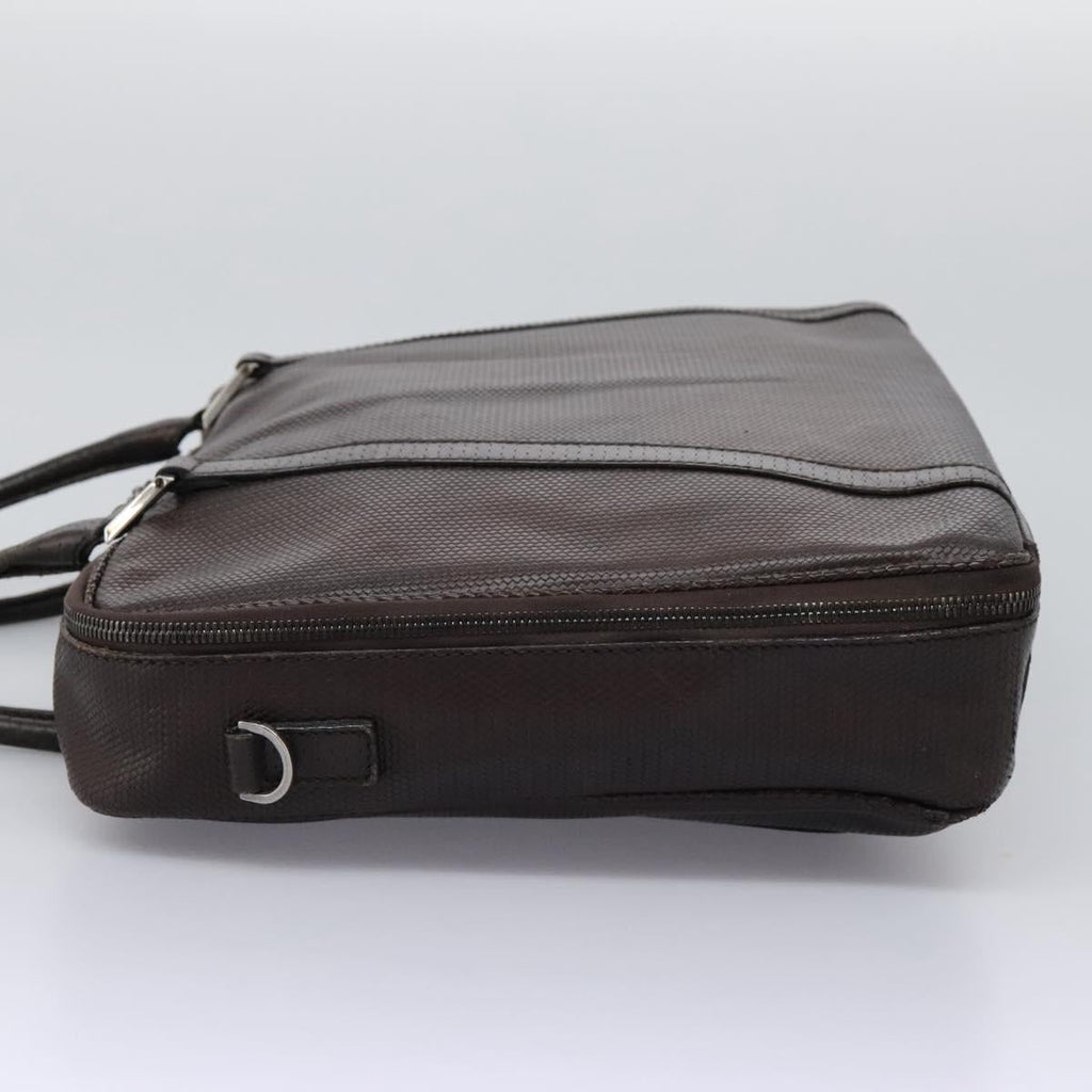 FENDI Hand Bag Leather Brown bs22958