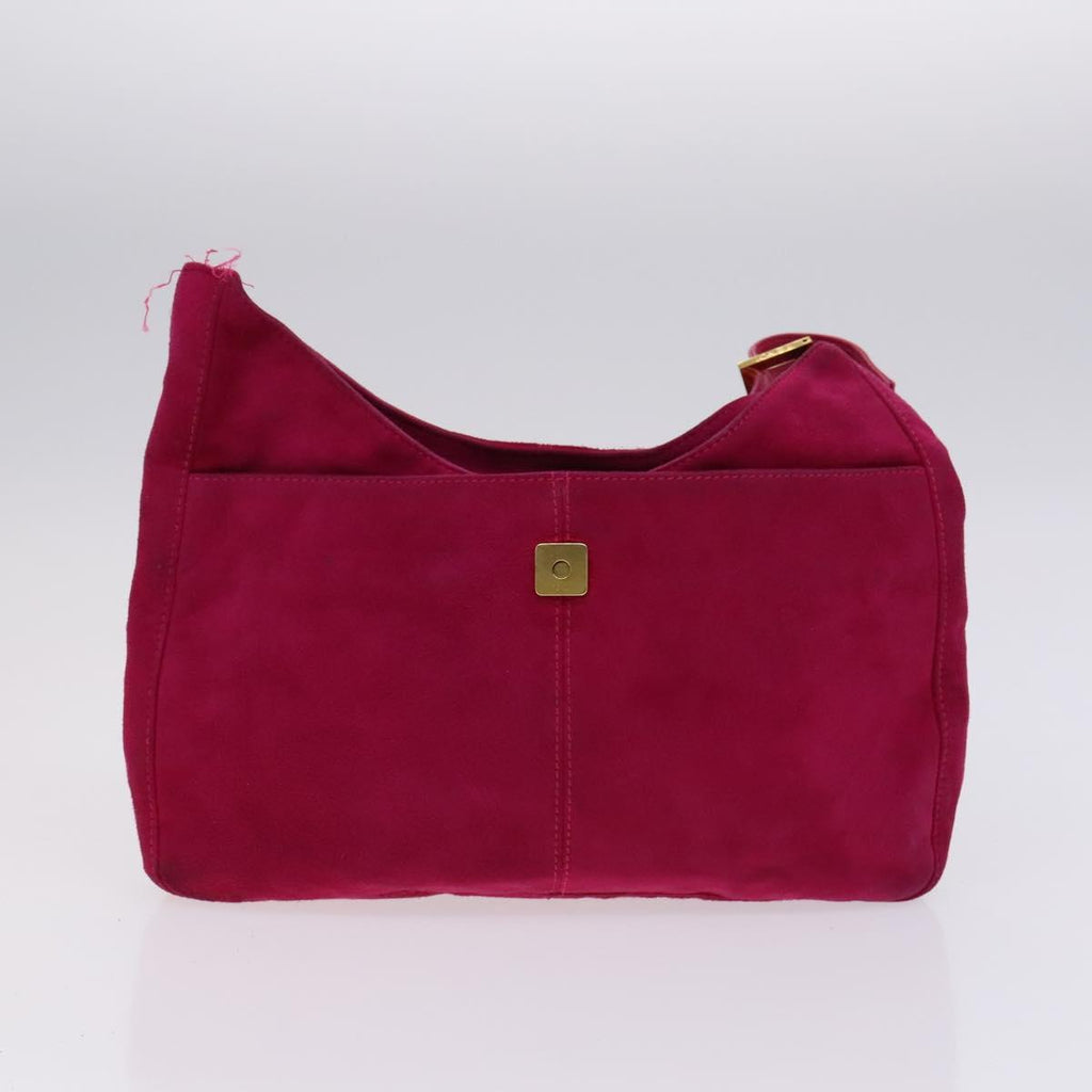 FENDI Pecan Canvas Zucca Canvas Bag Suede 4Set Pink Brown black bs23233