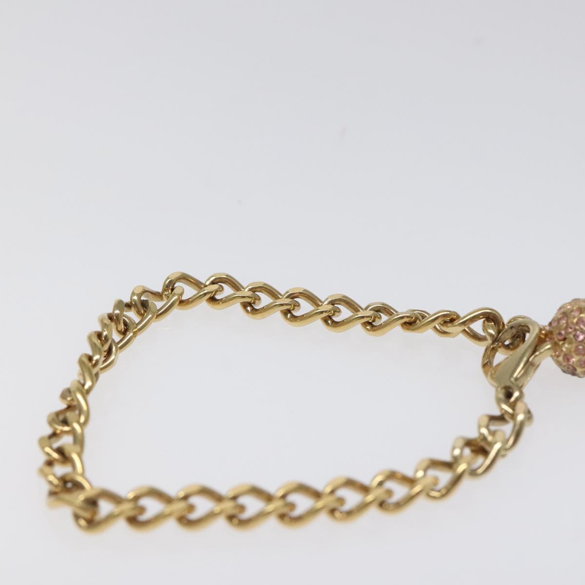 CHANEL Stone Bracelet metal Gold CC bs23590