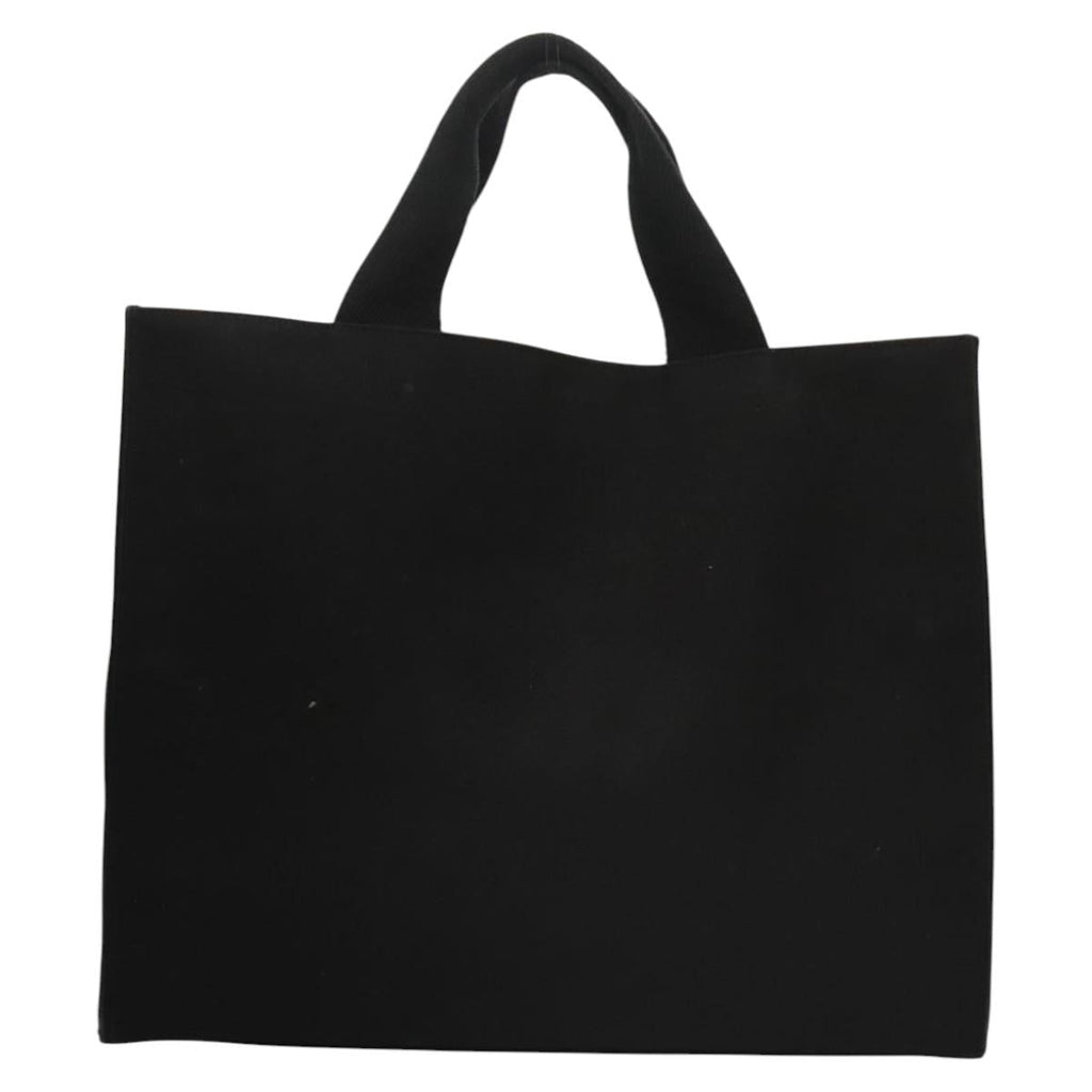 FENDI VERSACE Collaboration Fenderche Tote Bag Canvas 2way Black bs23664