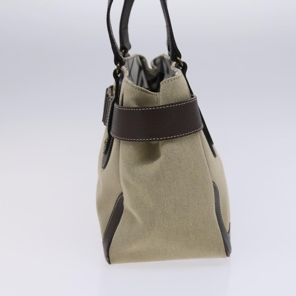 BURBERRY Blue Label Tote Bag Canvas Beige bs23898