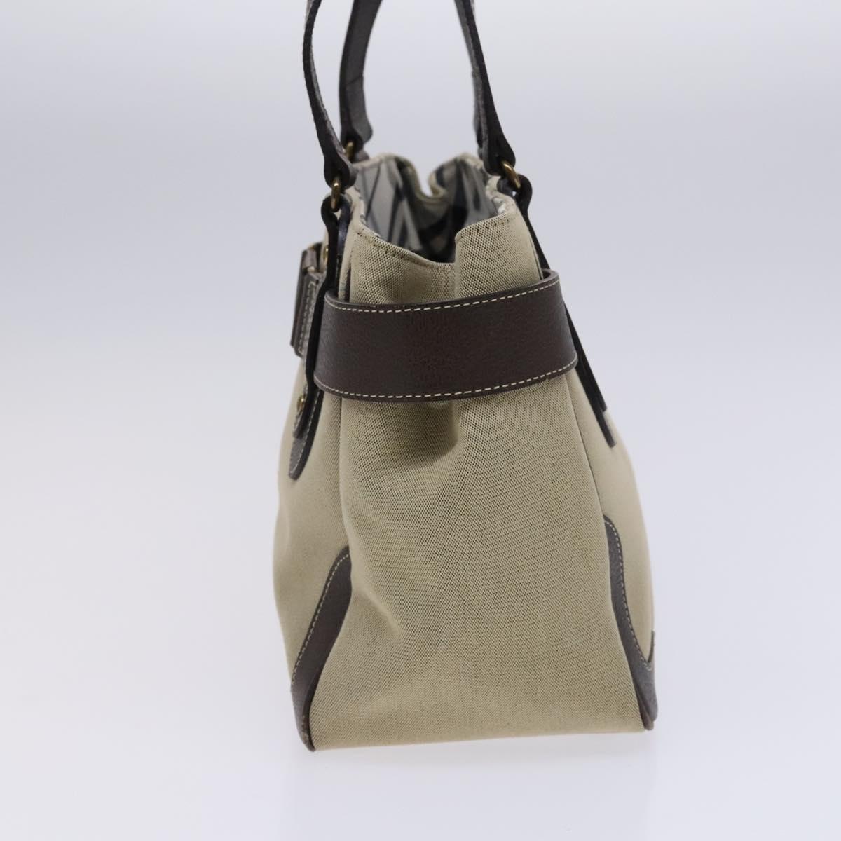 BURBERRY Blue Label Tote Bag Canvas Beige bs23898