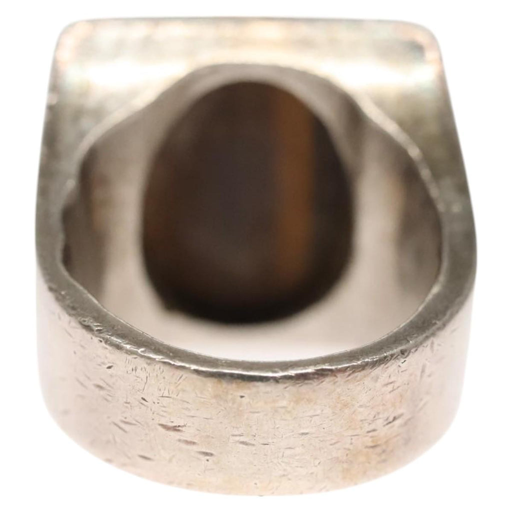 LOUIS VUITTON Chevalier Ring metal Silver M64903 #16(JP Size) LV bs24129