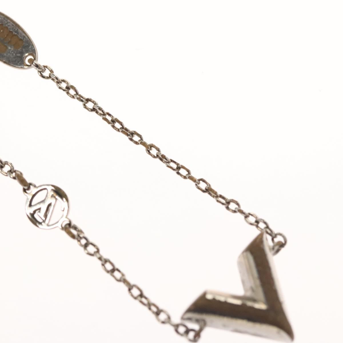 LOUIS VUITTON Essential V Bracelet metal Silver M63198 LV bs24242