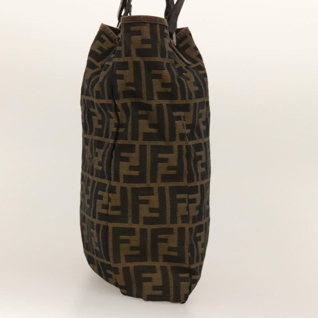 FENDI Zucca Canvas Tote Bag Brown bs24286