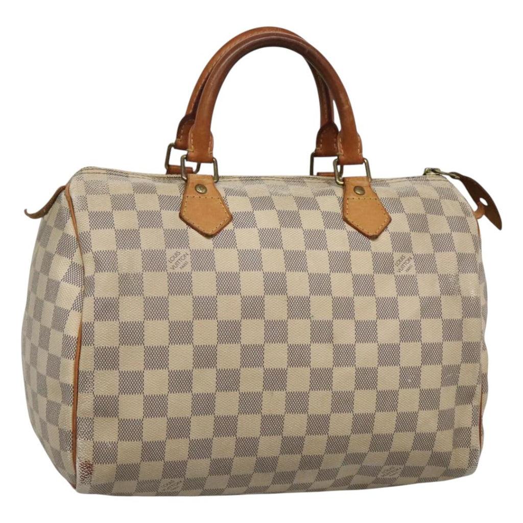 LOUIS VUITTON Damier Azur Speedy 30 Hand Bag N41533 LV bs24986