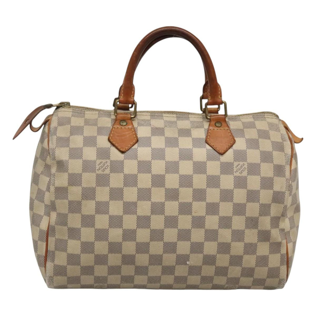 LOUIS VUITTON Damier Azur Speedy 30 Hand Bag N41533 LV bs24986